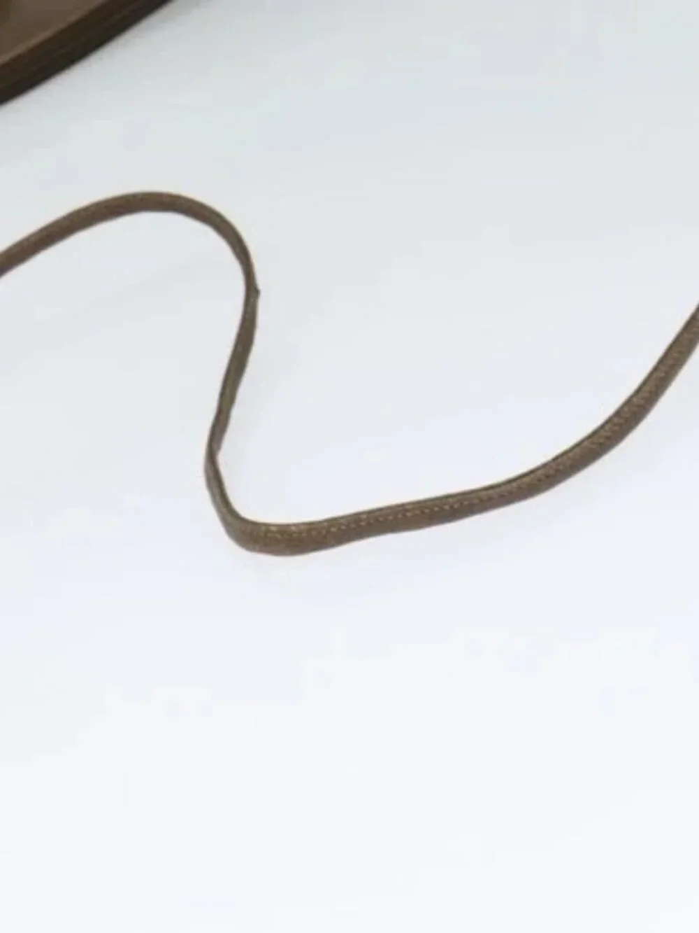 GUCCI GG Supreme Web Sherry Line Bag PVC Beige Gold 904 02 026 Auth ki5611 - Picture 7 of 16